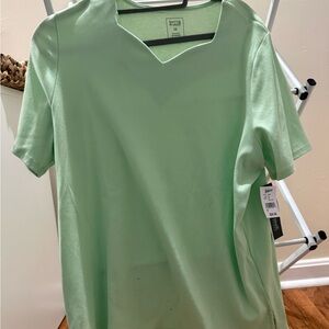 Hasting & Smith Jockey Green V-Neck T-Shirt